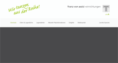Desktop Screenshot of franzvonassisi.de
